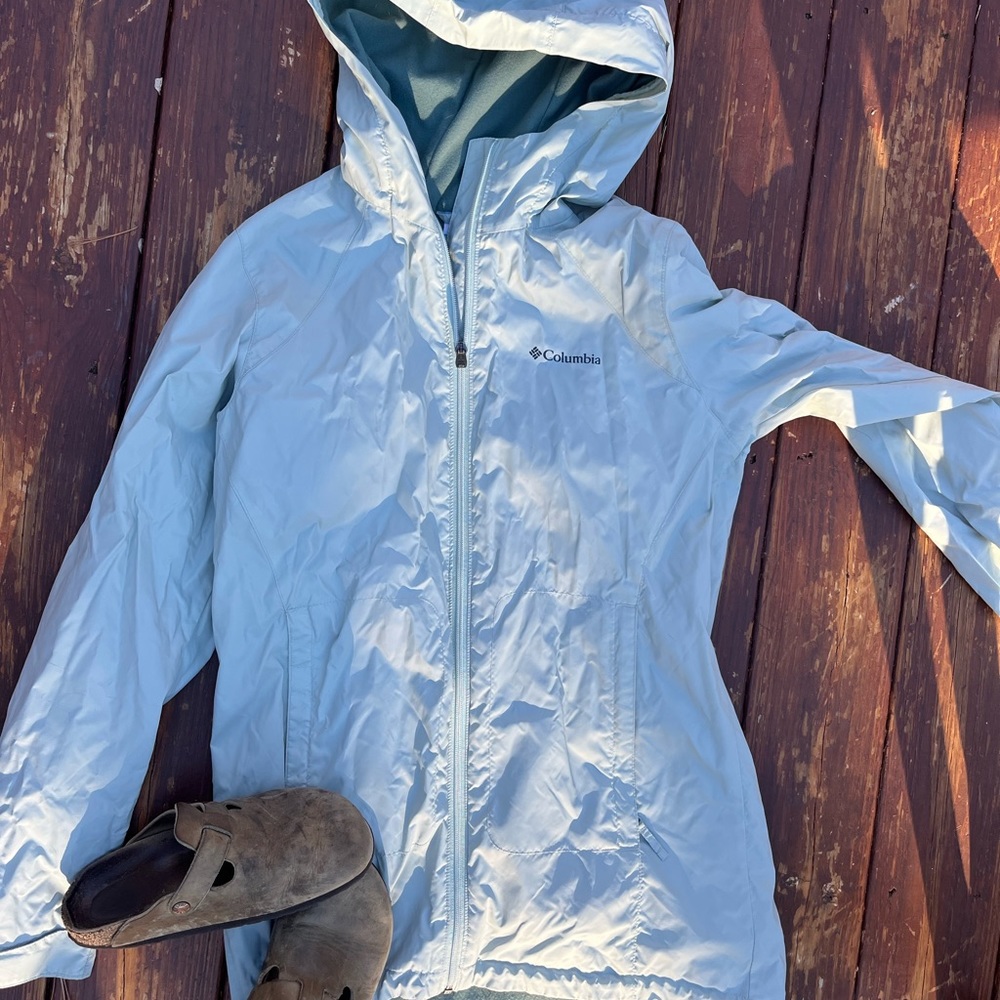 columbia lined windbreaker
